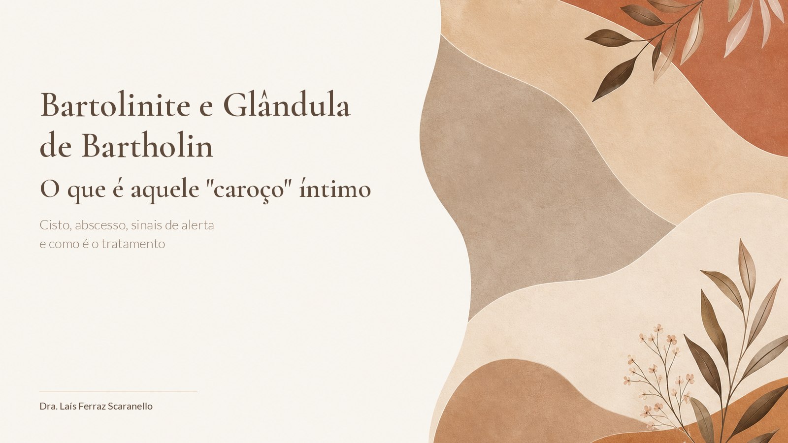 Bartolinite e glândula de Bartholin: o que é aquele “caroço” íntimo